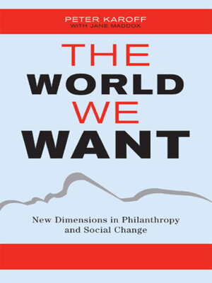 cover image of The World We Want